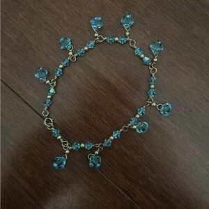 Blue princesses bracelet